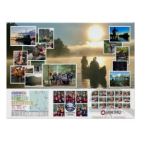 Poster da Canoe Trails 2018, Viagem Canadiana