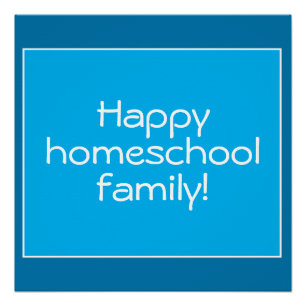 Pôster poster da "Família Feliz de Homesescola"