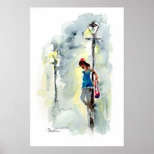 Pôster "Poster da menina"