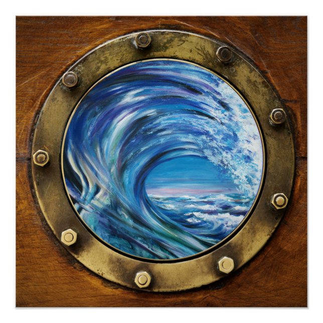Pôster Poster da Onda Porthole (Frente)