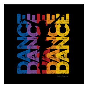 Pôster Poster Danse et Lettres (Dança)