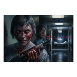 Pôster Poster Darkness Femme 04