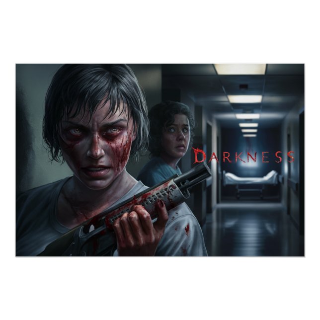 Pôster Poster Darkness Femme 04 (Frente)