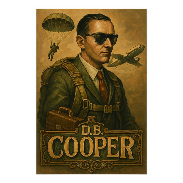 Pôster POSTER DB Cooper (Frente)
