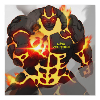 Pôster Poster de alcatrão