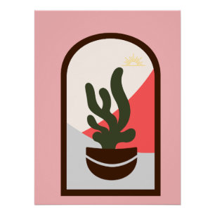 Pôster Poster de Boho Clássico Moderno Contemporâneo