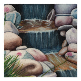 Pôster Poster de cachoeira