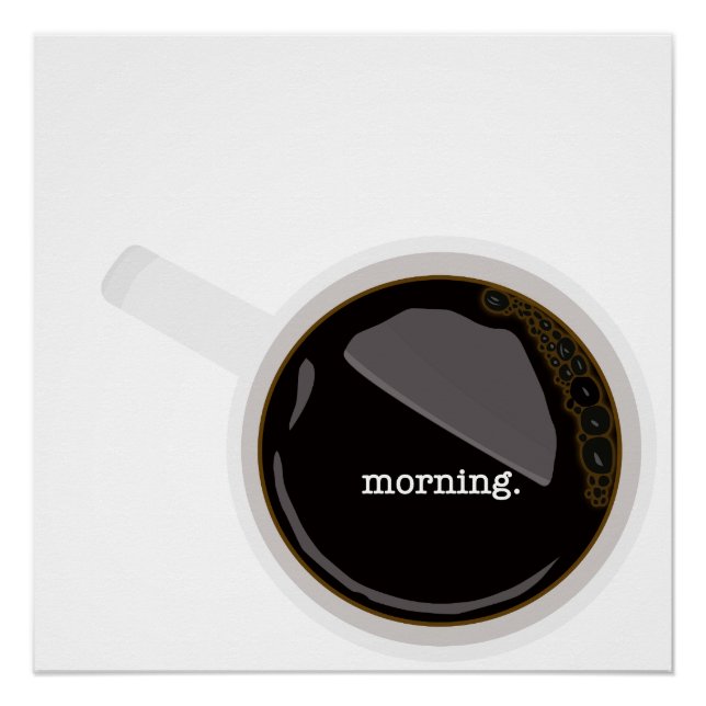 Pôster Poster de café da manhã (Frente)