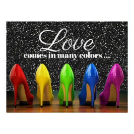 Pôster Poster de Calçado de alto nível