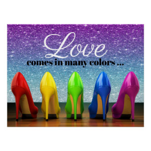 Pôster Poster de Calçado de alto nível