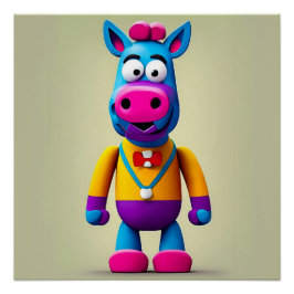 Pôster Poster de cavalos