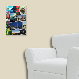 Pôster Poster de Colagem de Fotos Personalizada da Nova Z