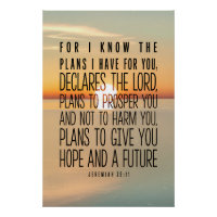 Poster de Cotação Bíblica Inspiracional