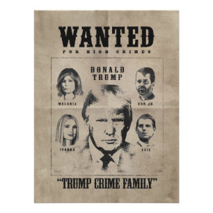 Pôster Poster de Desejado: Família Trump Crime