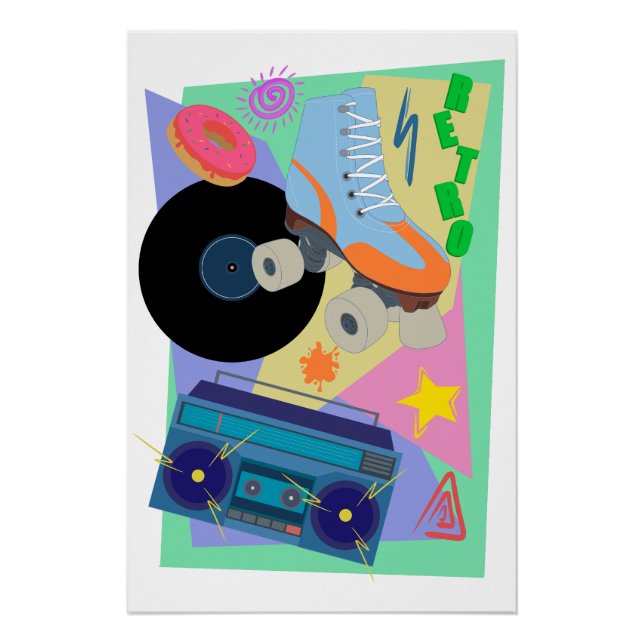 Pôster Poster de design (Frente)