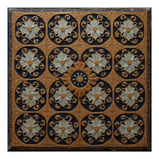 Pôster poster de estilo medieval