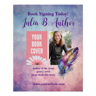 Pôster Poster de Evento de Assinatura do Livro Quilo Roxo