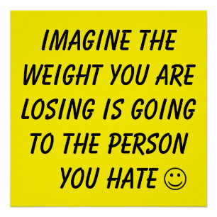 Pôster poster de exercício motivacional