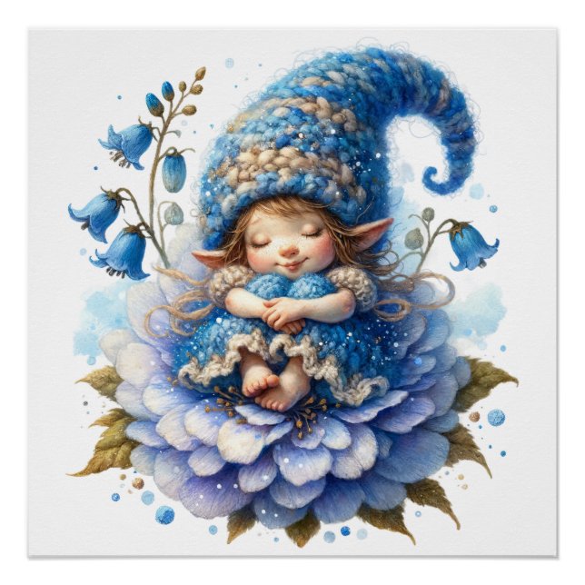 Pôster Poster de fada de Bluebell (Frente)