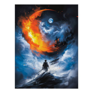 Pôster Poster de ficção científica
