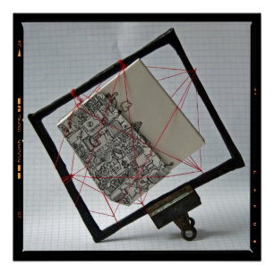 Pôster Poster de Fotografia do Livro de Artista Armado