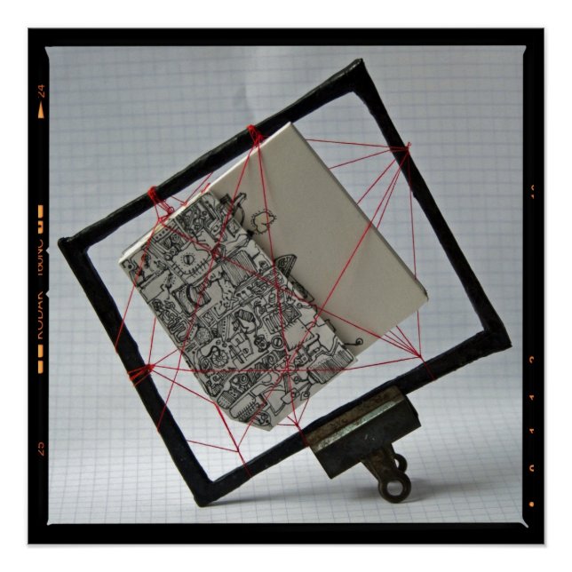 Pôster Poster de Fotografia do Livro de Artista Armado (Frente)