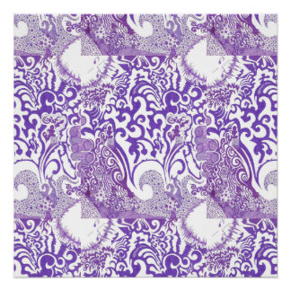 Pôster Poster de Funk Roxo