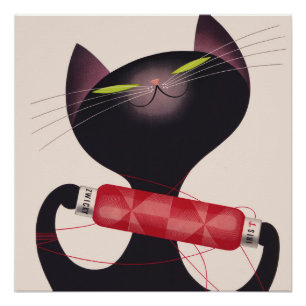 Pôster Poster de Gato Zwicky por Donald Brun