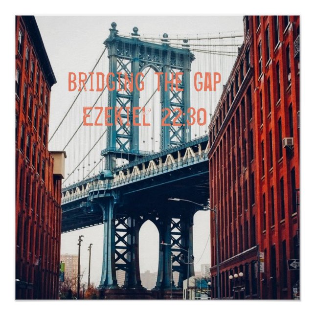 Pôster Poster de George Washington Bridge NYC (Frente)