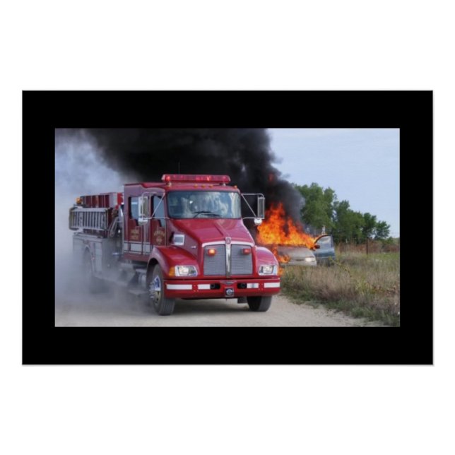Pôster Poster de Incêndio de Newkirk (Frente)