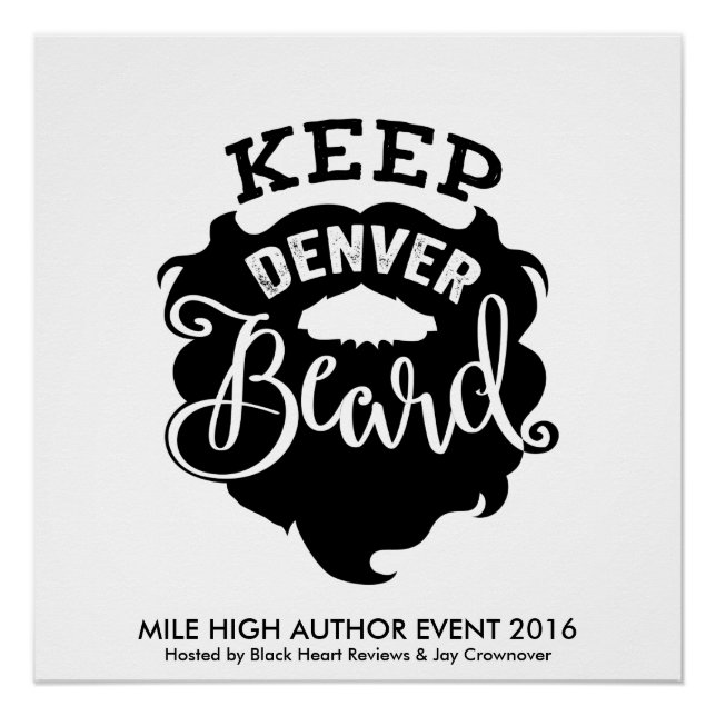 Pôster Poster de "Keep Denver Beard" do MHAE (Frente)