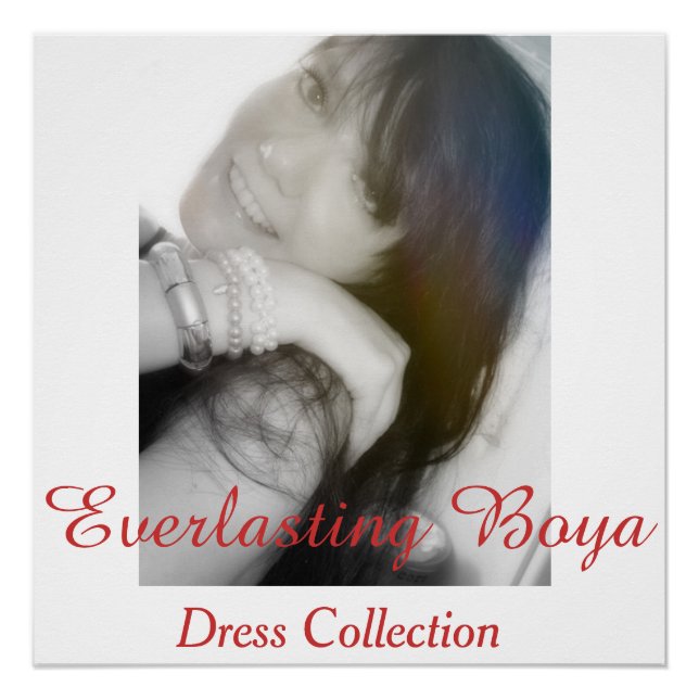 Pôster Poster de linha de vestimenta (Frente)