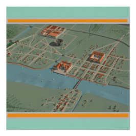 Pôster poster de Londres 3D