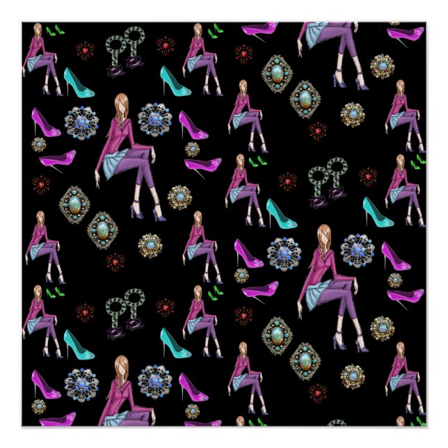 Pôster Poster de moda (Frente)