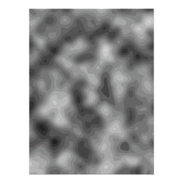 Pôster Poster de Muro Topográfico Preto e Branco Preenchi