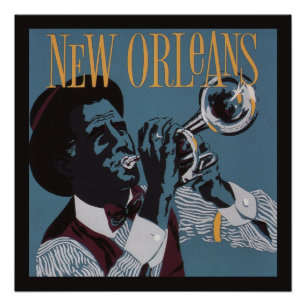 Pôster poster de Música de Nova Orleans