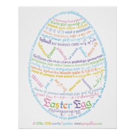 Pôster Poster de Ovo de Páscoa de Wor(l)d