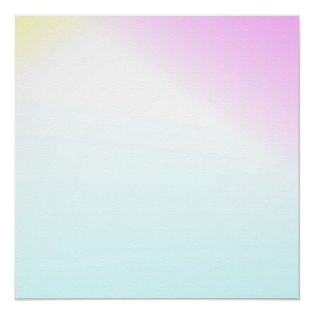 Pôster Poster de Parede Arte de Gradiente Moderno Rosa e  (Frente)