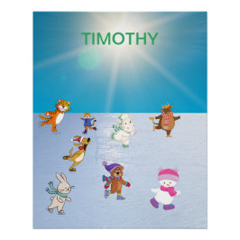 Pôster Poster de Pele de Gelo Animal