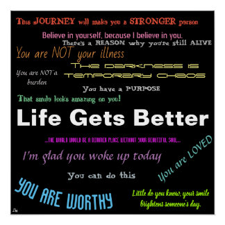 Pôster Poster de Positividade