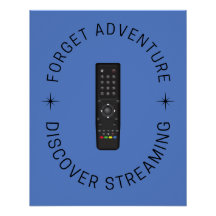 Poster de streaming engraçado | Decoração do venti