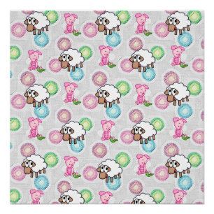 Pôster Poster de suínos