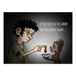 Pôster Poster de Trick ou Tratar Halloween