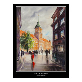 Pôster POSTER de Varsóvia Pintado EVE
