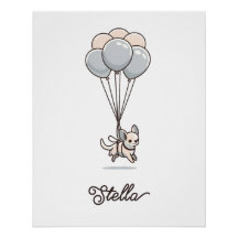 Poster de viveiro Chihuahua