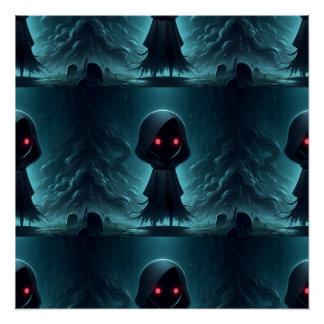 Pôster Poster de Wanderer Noturno Enigmático