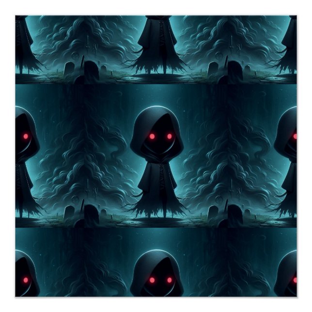 Pôster Poster de Wanderer Noturno Enigmático (Frente)