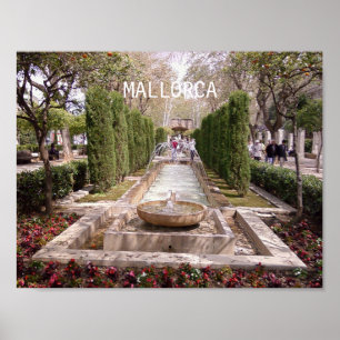 Poster póster del rei na ilha de Mallorca