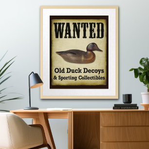 Poster PÔSTER: Desejado - Decoys de Pato
