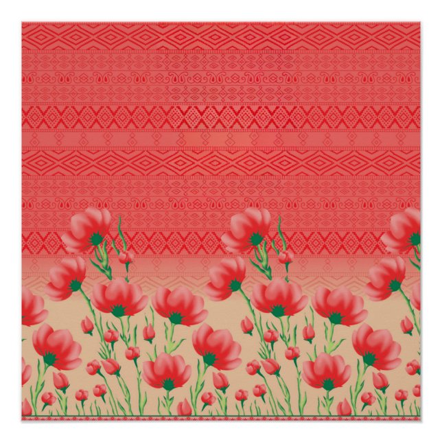 Pôster Poster do Dia da República | Arte de Muro Patrióti (Frente)